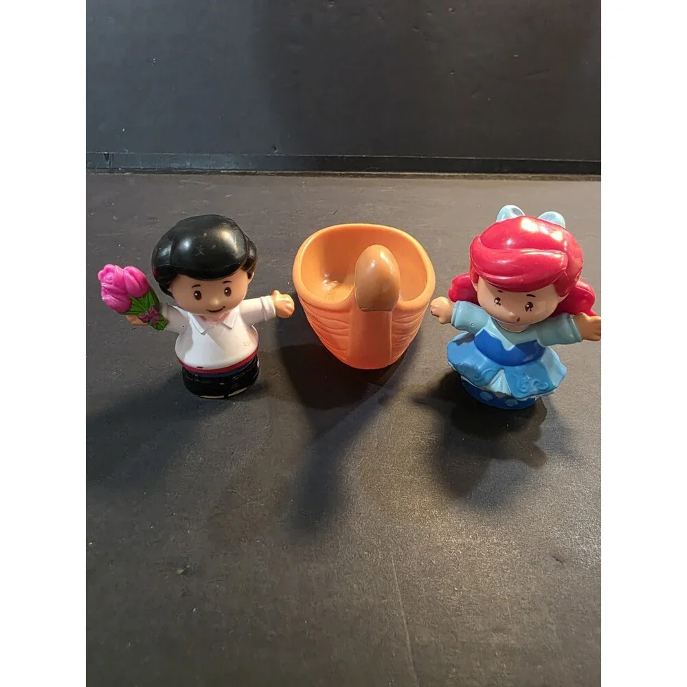 Fisher Price Little People Disney Princess Ariel and Eric's “Boat Ride” Rare